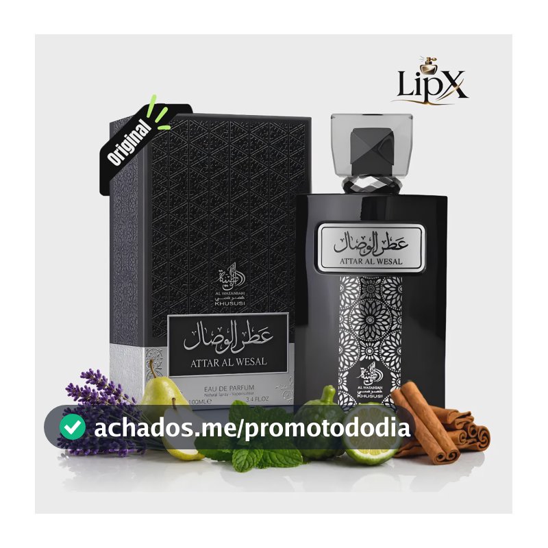 Perfume Masculino Al Wataniah Attar Al Wesal 100ml Original