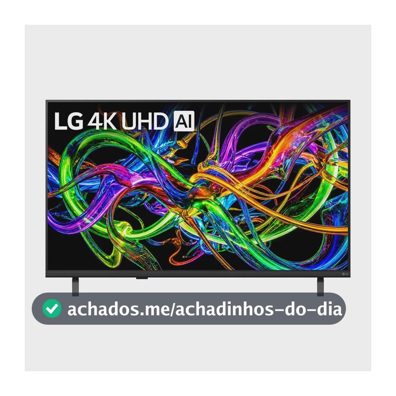 Smart TV LG LED 75" 75NU855 4K Ultra HD NANO AI Magic Webos 26 HDR10 Bluetooth Wi-Fi Google Cast