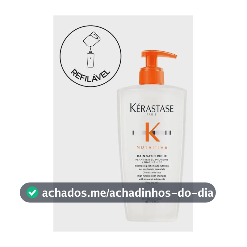 Shampoo Kérastase Bain Nutritive Satin Riche 500ml