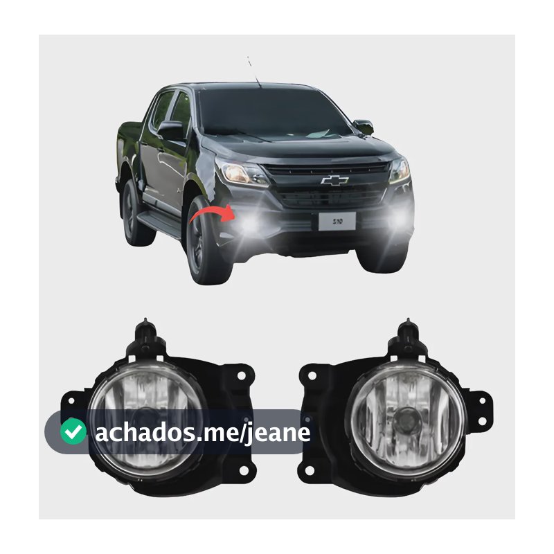 Par Farol De Milha Auxiliar S10 2017 18 19 20 21 22 23 2024 Transparente Com Suporte De Fixação Chevrolet S10 2017 2018 2019 2020 2021 2022 2023 2024 Ltz Wt Z71 High Country