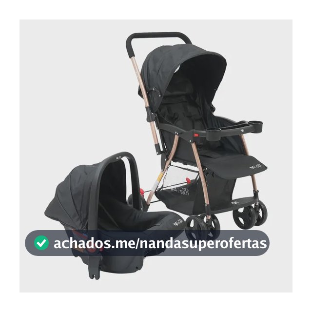 Carrinho De Bebê Travel System 2 Em 1 Youturn Gold Maxi Baby