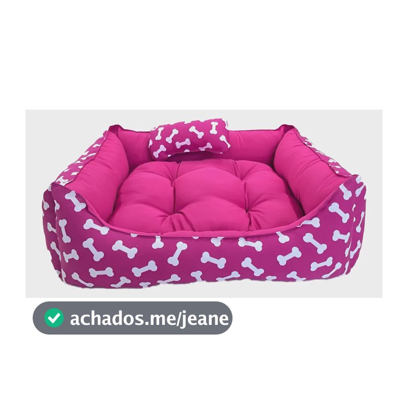 Cama Para Cachorro Gato Caminha Pet 57x53x14 Lavável Máquina