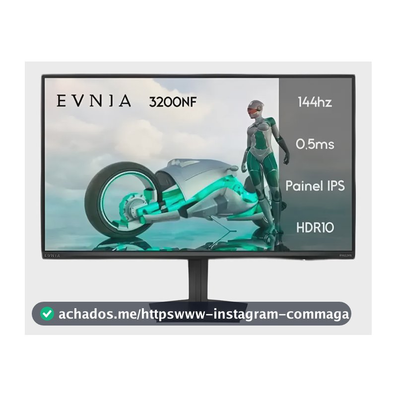 Monitor Gamer Philips Evnia 27'' 144hz 0,5ms Ips Full Hd Preto 127/220v