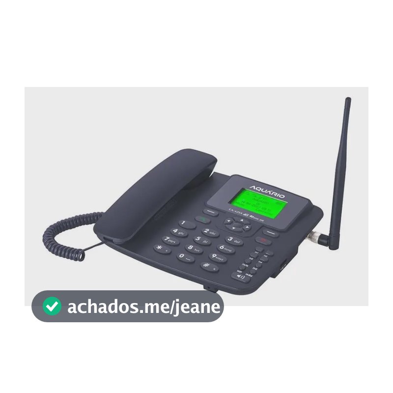 Celular De Mesa 3g E 4g Com Wi-fi Dual Chip Aquário Ca42sx4g Cor Preto