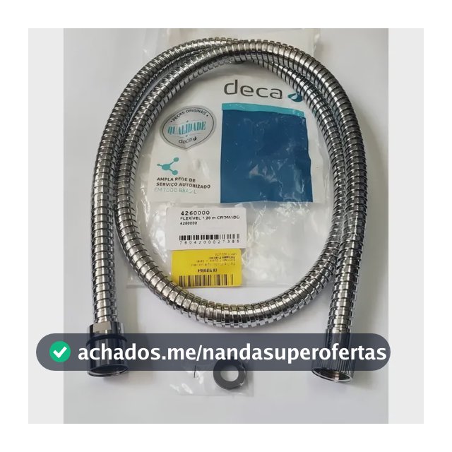 Flexível Deca Ducha Higiênica Cromado 1,20mts 4260.000