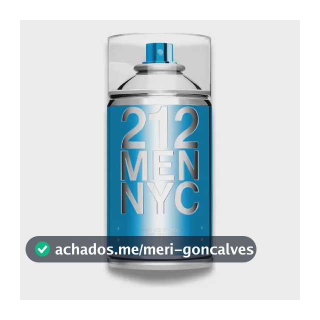 Body Spray Carolina Herrera 212 Men NYC Body Fragrance 250 ml