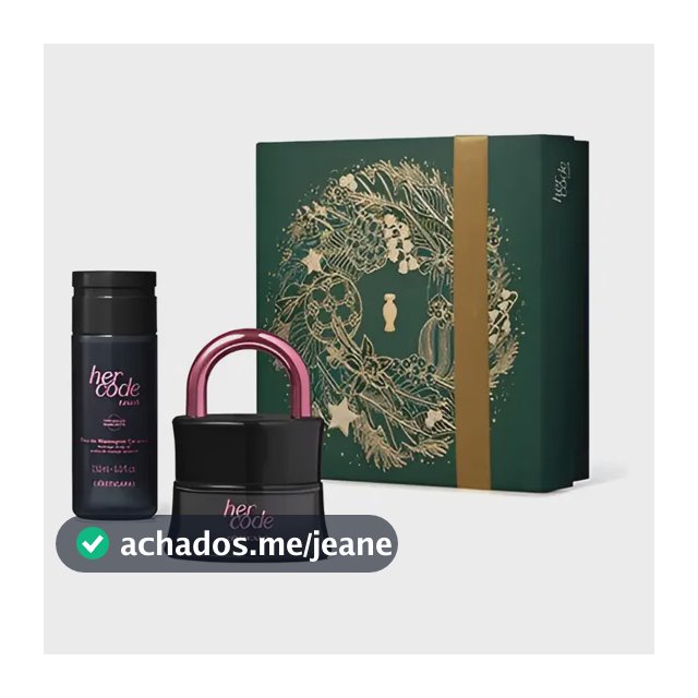 Combo Her Code Touch: Eau De Parfum 50ml + Óleo de Massagem Corporal 150ml oBoticário