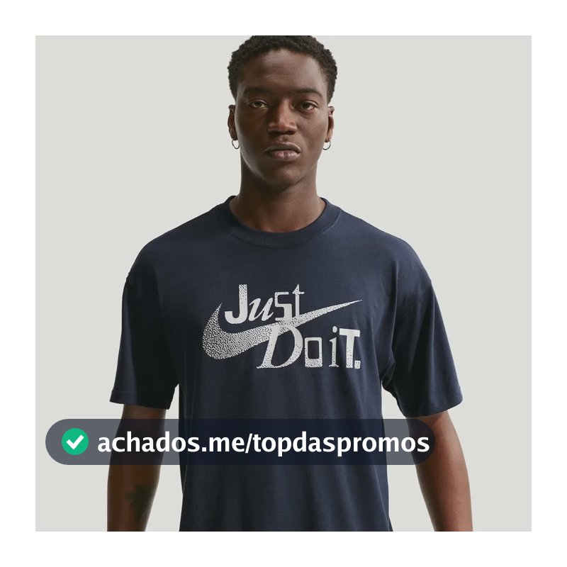Camiseta Nike Sportswear Jdi Unissex Azul M
