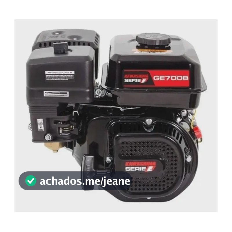 Motor Estacionário Gasolina 7hp Kawashima Ge-700b Eixo 19mm