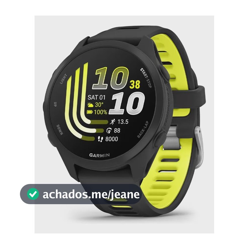 Relógio Garmin Forerunner 170 Music Preto
