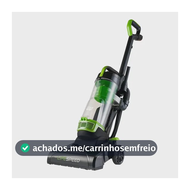 Aspirador De Pó Vertical 2 Em 1 WAP Life Speed 2000W e Filtro HEPA 220V