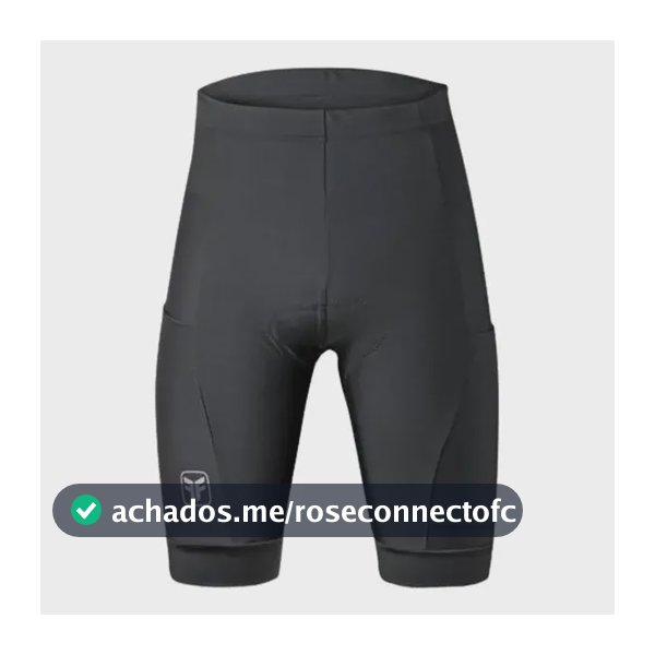Bermuda Ciclismo Masculina Free Force Basic Preto