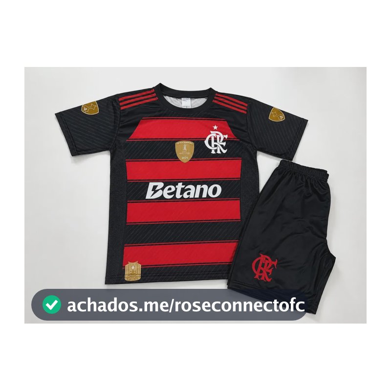 Conjunto Infantil Flamengo Camisa + Short