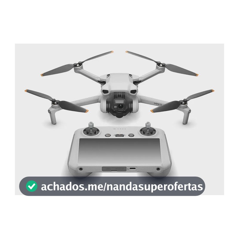 Drone DJI Mini 3 Fly More Combo (Com tela) BR - DJI033