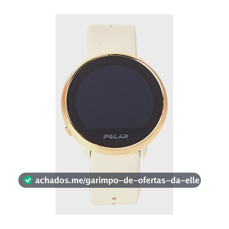 Relógio Esportivo POLAR IGNITE 2 Champagne/Dourado