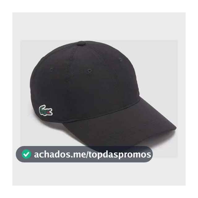 Boné Lacoste Sport Croco Lateral Cap Original