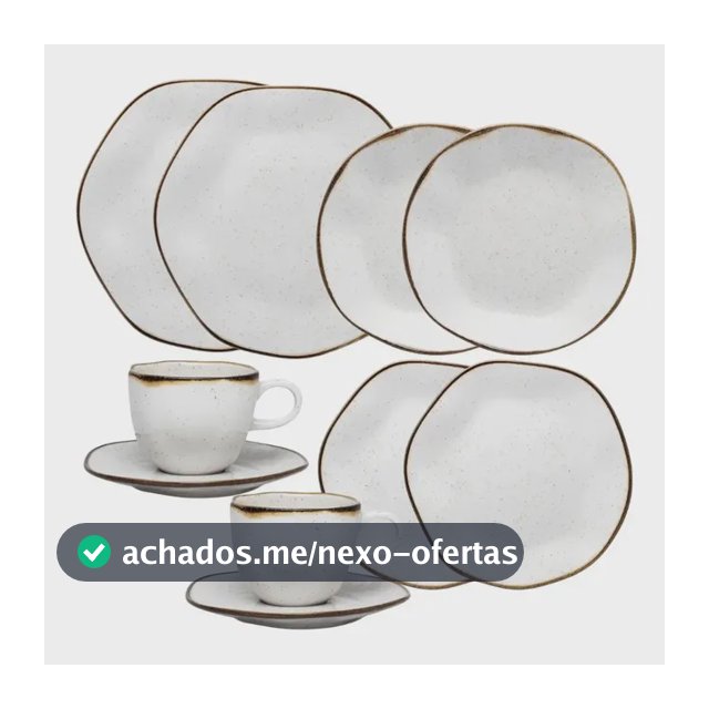 Jogo De Jantar 10 Peças Ryo Maresia