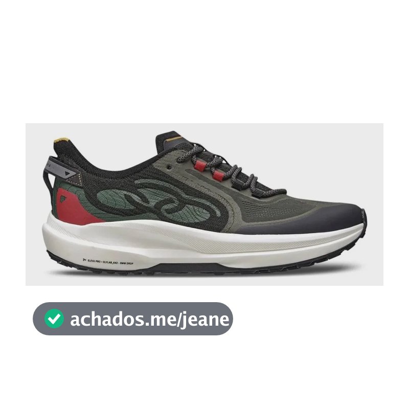 Tênis Olympikus Corre Trilha Militar/preto Original Militar/preto Geométrico 44 Br
