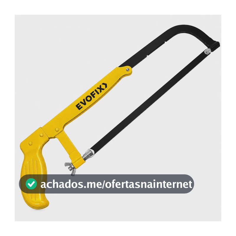 Arco De Serra Profissional Ajustável 12 Polegadas Serrinha Manual Aço Carbono Com Lâmina 300mm Para Metal Pvc Madeira Plástico