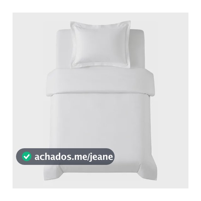Capa De Edredom Solteiro Duvet Zíper 400 Fios Luxo