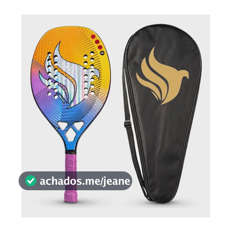 Raquete Beach Tennis Pichau Nazareth Beach, Carbono 18k