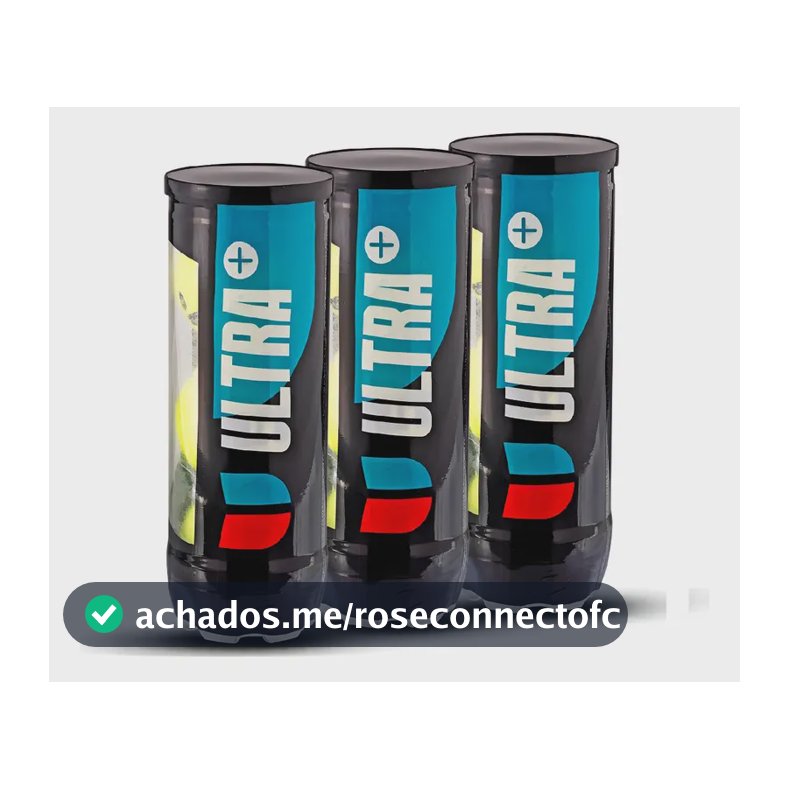 Bola De Tênis Ultra+ Pack C/3 Tubos
