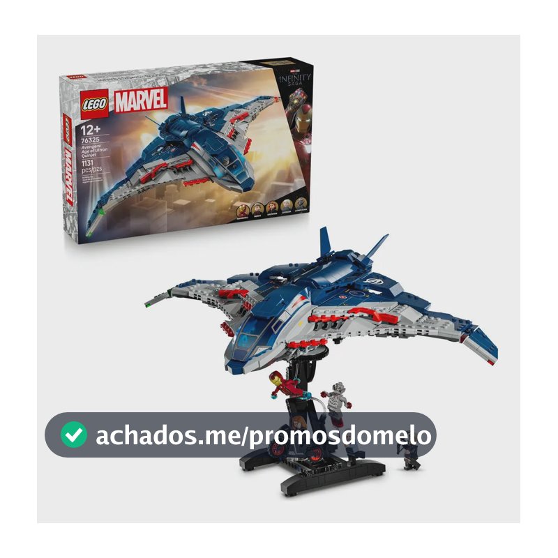 LEGO® | Marvel Avengers Quinjet: A Era de Ultron 76325