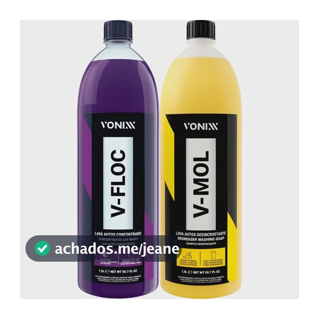 Kit Shampoo V-mol E V-floc Vonixx 1,5