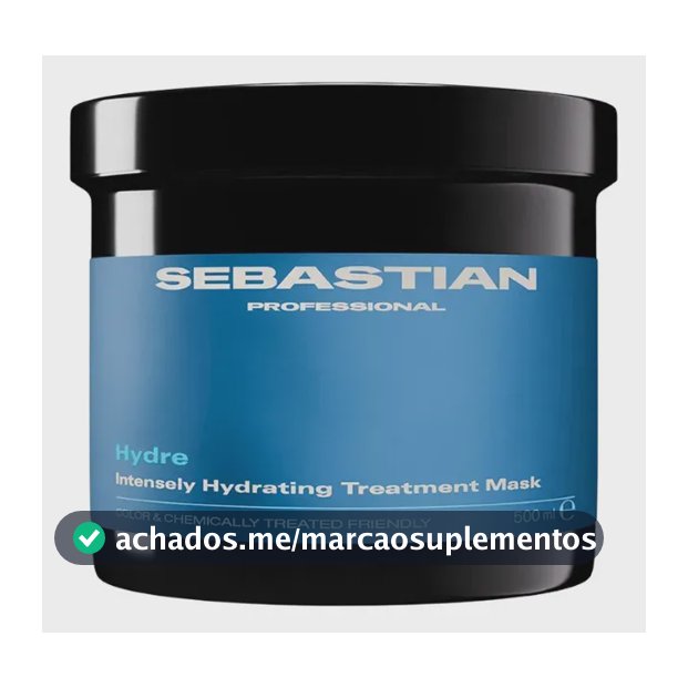 Máscara capilar Sebastian Hydre hidratação de 500mL 500g