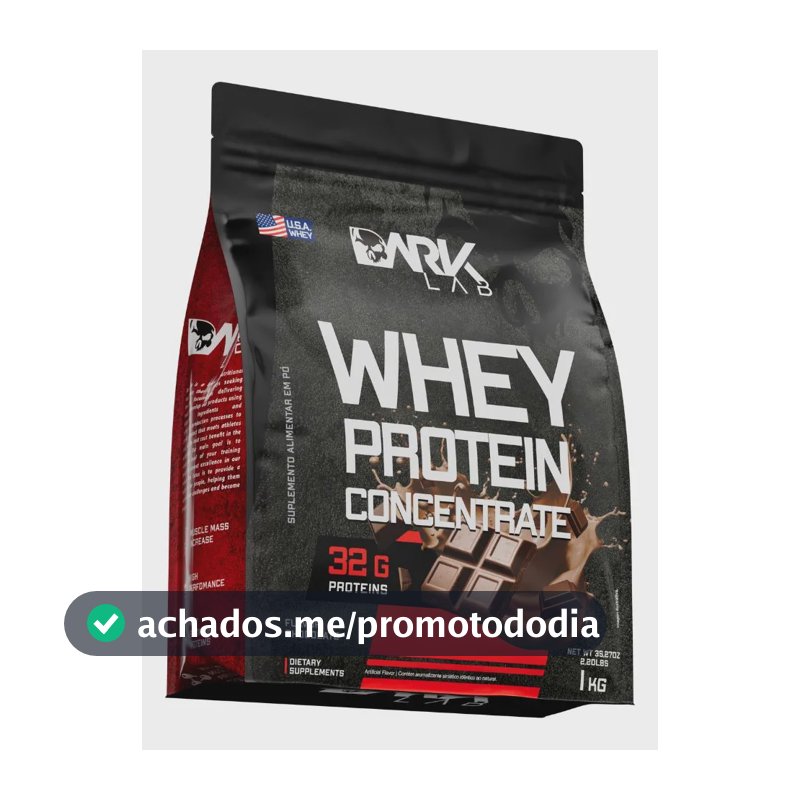 Whey Protein Concentrado 1kg Chocolate Dark Lab