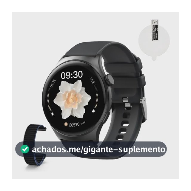 Relógio Esportivo Betdow Fb060 Tela Hd A Prova Ip68 1.39 Preto