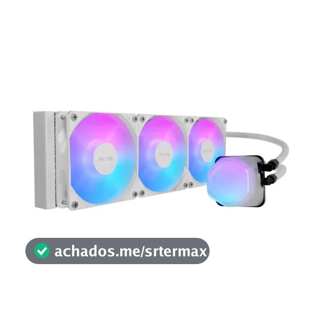 Water Cooler Elite Liquid 36cm Branco Argb (cooler Master) Branco