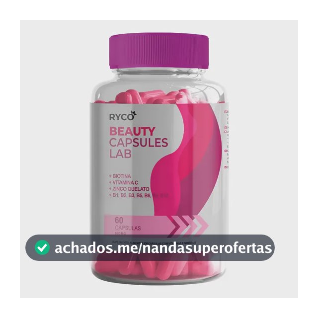 Biotina C/ B1 B2 B6 B12 Vitamina C Zinco Formula Pura 500mg Sem Sabor