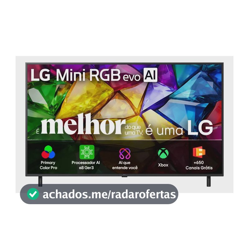 Smart Tv 4k 55  LG Mini Rgb Evo Ai Mrgb85 2026