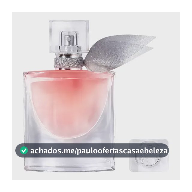 Perfume Feminino Eau de Parfum, Fragrância Floral Gourmand Inebriante com Íris Nobre e Baunilha, Aroma de Felicidade e Feminilidade, La Vie Est Belle Lancôme, Frasco com 30ml