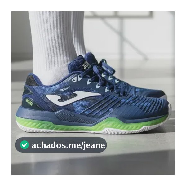 Tênis Joma Point Men - Azul - Saibro-p/ Padel E Tênis - Novo