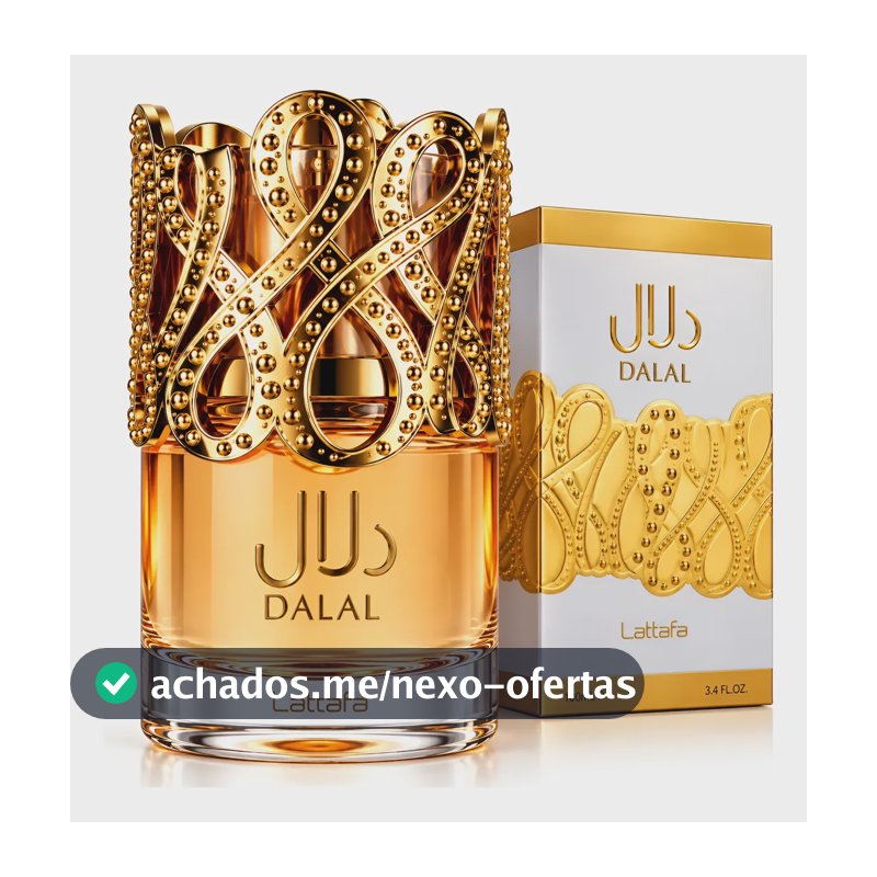 Perfume Dalal Lattafa Feminino Eau De Parfum 100ml Original Importado
