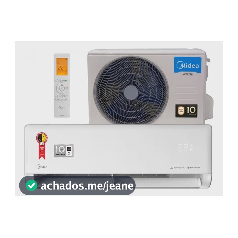 Ar Condicionado Inverter Midea Ecomaster 12000 Btu Frio 220v Branco 220v 15669715