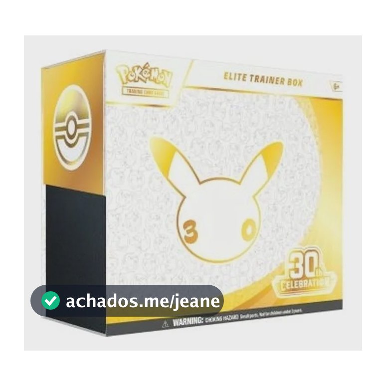 Pokémon Tcg Elite Trainer Box Etb 30th Celebration Inglês