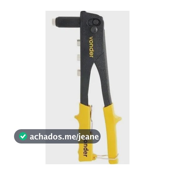 Rebitador Manual Vonder Profissional Rebitadeira Alicate 3581244800 Manual