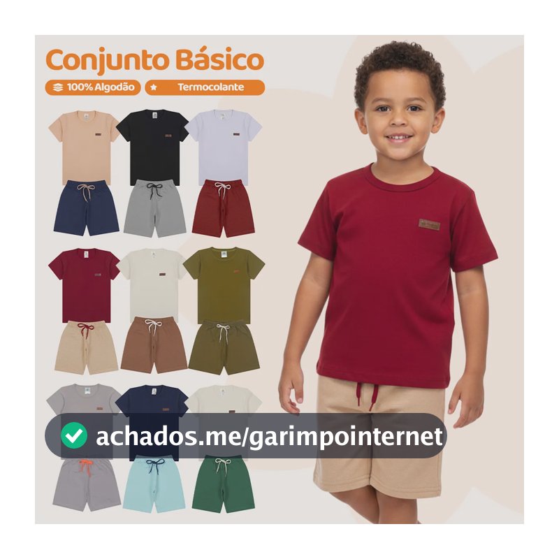 6 Peças Roupa Infantil Menino/3 Conjunto Infantil Masculino Kit 3 Conjuntos Sortidos 4 - Veste 3 Anos