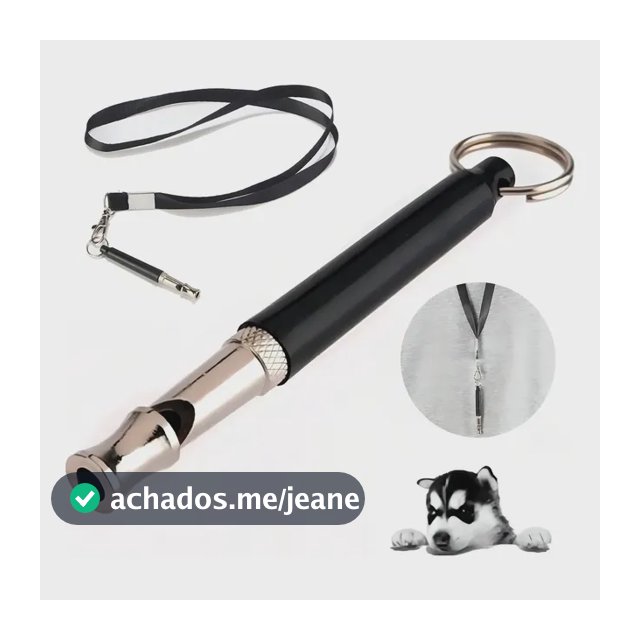 Apito Ultrassônico Adestramento Cães Treinamento