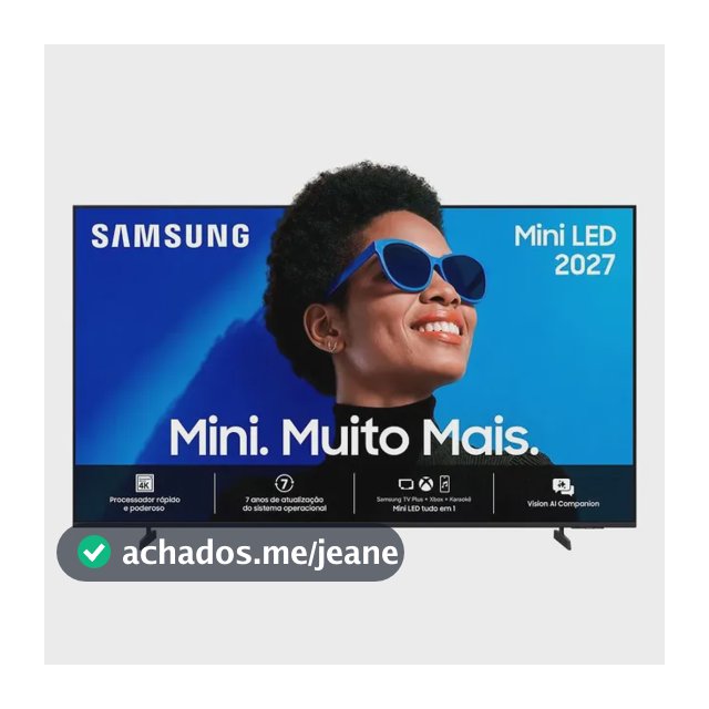 Samsung Smart TV 65" Mini LED 4K M75H 26/2027