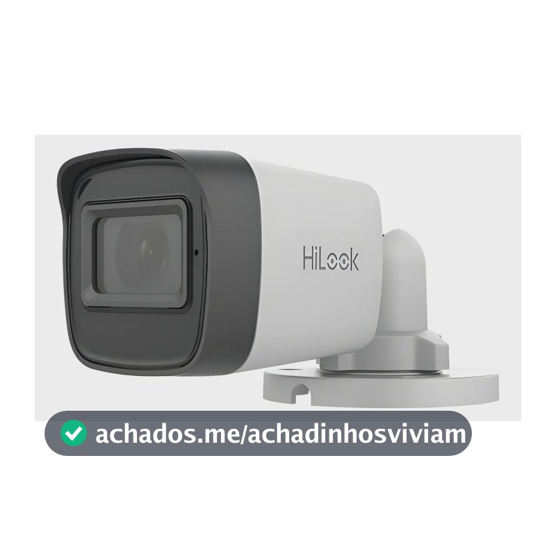 Câmera Bullet 1080p 25m 2.8mm Thc-b120-pic Hilook Hikvision Branco