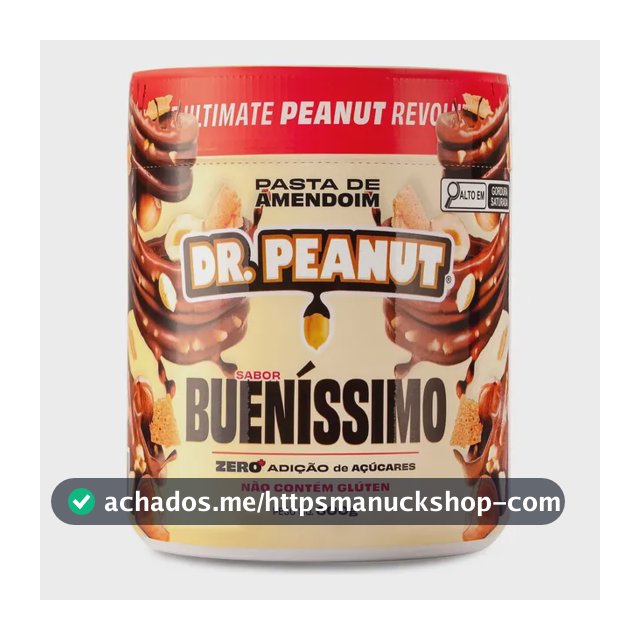 Pasta de amendoim Dr. Peanut Gourmet sabor Bueníssimo x 600g