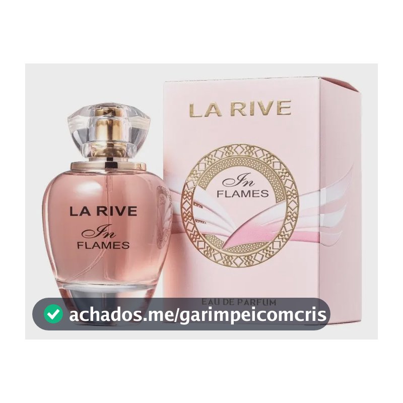 Perfume Feminino In Flames Eau De Parfum 90ml La Rive