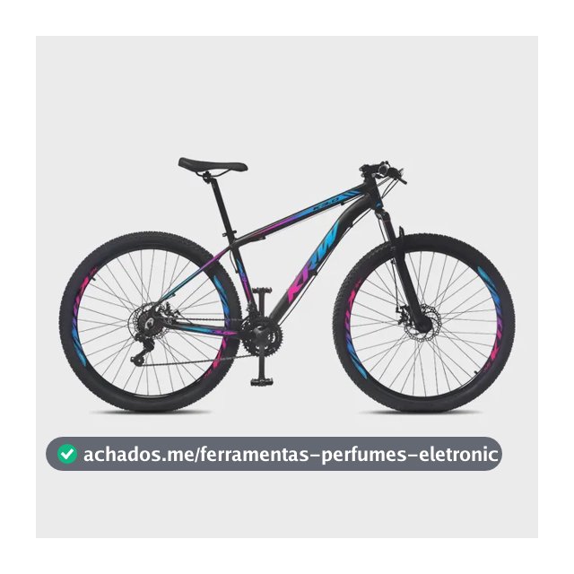 Bicicleta Aro 29 Krw Alumínio 24 Vel Freio A Disco X42