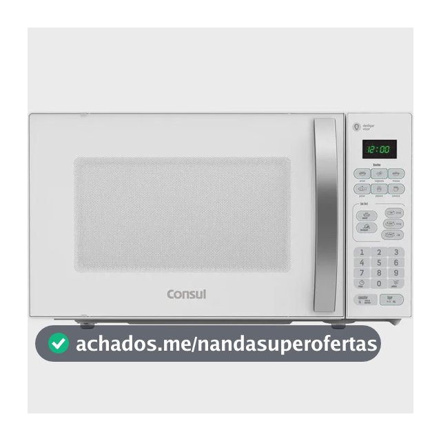 Micro-ondas Consul 20L Branco Função Descongelar - CMA20BB