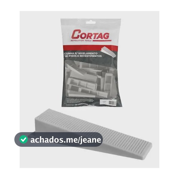 Cunha Niveladora Cortag Eco 61410 Pacote 50 Peças
