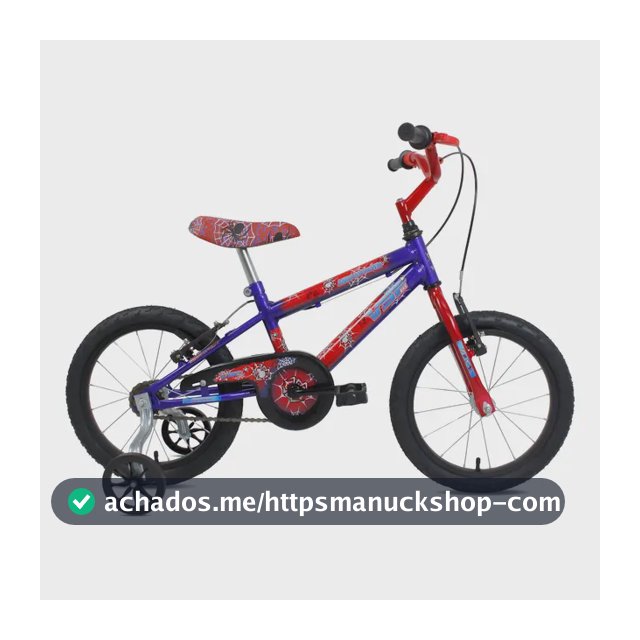 Bicicleta Infantil Aro 16 Masculina Até 7 Anos Super Heróis